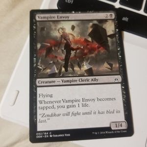 Vampire envoy magic card
